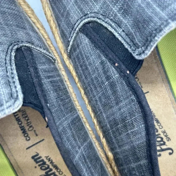 Original Penguin Espy Blue Linen Men's Slip-On Loafer Shoes Jute Espadrille 8.5 - Picture 14 of 15